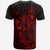 Niue T Shirt Niue Seal Turtle Hibiscus Red - Polynesian Pride