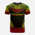 Norfolk Island Custom T Shirt Norfolk Island Coat Of Arms Polynesian Chief Tattoo Reggae Version - Polynesian Pride