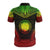 Northern Mariana Island Custom Polo Shirt Northern Mariana Island Seal Polynesian Chief Tattoo Reggae Version - Polynesian Pride