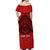 Custom MMT Tonga Rugby Matching Dress and Hawaiian Shirt Ngatu Mate Maa Tonga Simple LT13 - Polynesian Pride