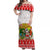 Custom Personalised Hawaii Christmas Matching Dress and Hawaiian Shirt Santa Claus Mele Kalikimaka with Polynesian Kanaka LT14 - Polynesian Pride