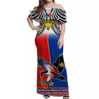 Custom Personalised Philippines Matching Dress and Hawaiian Shirt Polynesian Filipino Pattern with Eagle LT14 - Polynesian Pride