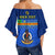 (Custom Personalised) Tafea Province Off Shoulder Waist Wrap Top Vanuatu Proud LT13 - Polynesian Pride