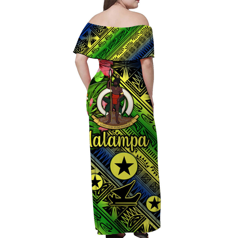 Vanuatu Malampa Matching Hawaiian Shirt and Dress Independence Be Proud LT8 - Polynesian Pride