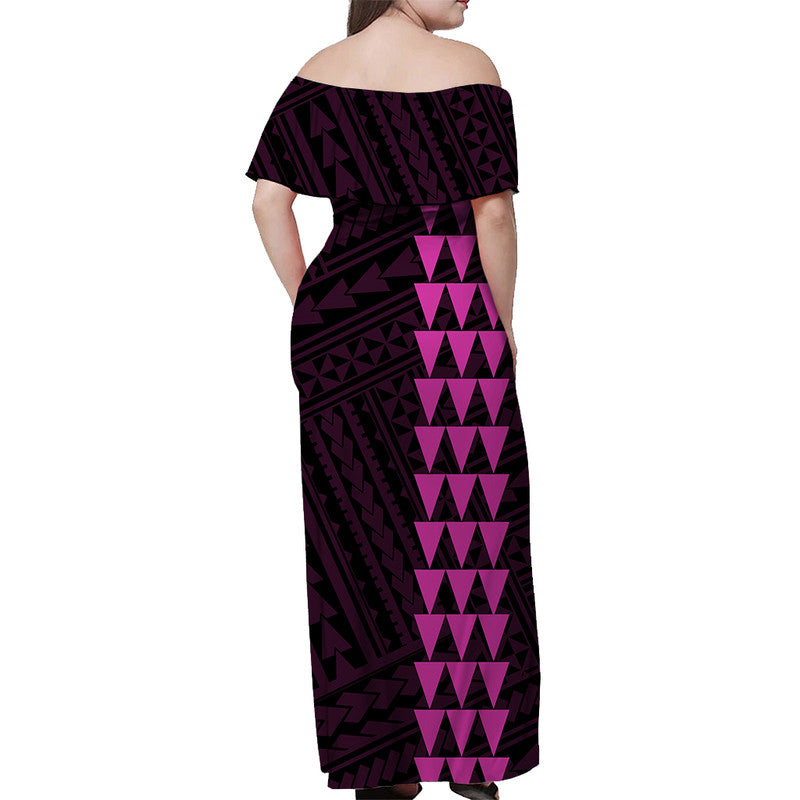 Hawaiian Kakau Matching Dress and Hawaiian Shirt Simple Style No.10 LT6 - Polynesian Pride