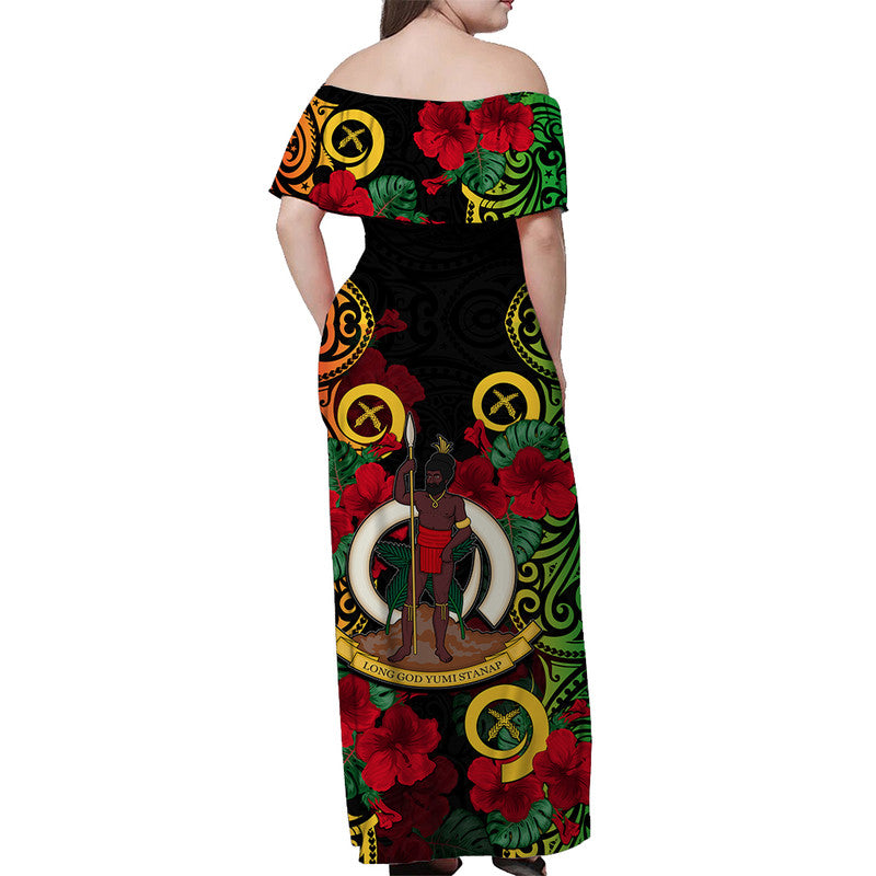 Vanuatu Matching Hawaiian Shirt and Dress Yumi 42 LT6 - Polynesian Pride