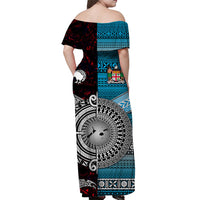 Polynesian Matching Hawaiian Shirt and Dress New Zealand Fiji Together Red LT8 - Polynesian Pride