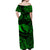 Hawaii State Fish: Humuhumu Nukunuku Apuaa Polynesian Matching Dress and Hawaiian Shirt Matching Couples Outfit Unique Style Green LT8 - Polynesian Pride