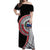 Samoa Tribal Tattoo BLong Dress No.4 LT6 Women Black - Polynesian Pride