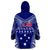 Personalised Toa Samoa Wearable Hoodie Blanket 685 USO Forever LT7 - Polynesian Pride