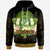 Pohnpei Hoodie Polynesian Gold Patterns Collection Unisex Black - Polynesian Pride