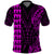 Kakau Polynesian Tribal Polo Shirt LT13 Purple - Polynesian Pride