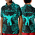 Ophiuchus Zodiac Polynesian Polo Shirt KID Unique Style - Turquoise LT8 Unisex Turquoise - Polynesian Pride