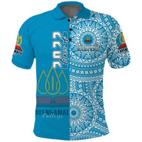 Custom Lavengamalie Tonga College Polo Shirt Class Of Year Tongan Ngatu Pattern LT14 - Polynesian Pride
