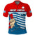 Free West Papua Polo Shirt One People One Soul Strong West Papuan LT13 Blue - Polynesian Pride