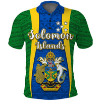 Solomon Islands Day Polo Shirt 44 Years Independence Anniversary LT13 Green - Polynesian Pride