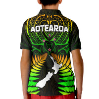 New Zealand Polo Shirt Aotearoa Fern Hei Tiki Special Style LT13 - Polynesian Pride