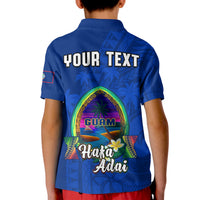 Custom Guam Polo Shirt Hafa Adai Latte Stone Proud Chamorro LT14 - Polynesian Pride