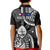 Custom Guam Philippines Polo Shirt Guaman Filipinas Together Black LT14 - Polynesian Pride