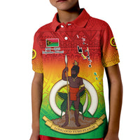 Vanuatu Independence Day Polo Shirt 42nd Anniversary Yumi Yumi Yumi LT13 - Polynesian Pride