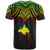 Papua New Guinea Custom T Shirt Polynesian Armor Style Reagge - Polynesian Pride