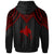 Papua New Guinea Hoodie Polynesian Armor Style Red - Polynesian Pride