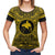 Papua New Guinea All T Shirt Papua New Guinea Flag Polynesian Gold Black - Polynesian Pride