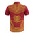 Papua New Guinea Polo Shirt Papua New Guinea Coat Of Arms Polynesian Chief Tattoo Flag Version - Polynesian Pride