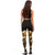 Papua New Guinea Polynesian Leggings - Polynesian Tattoo Gold Version - Polynesian Pride
