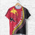 PNG T Shirt PNG Flag Map Custom Kanaka Kings K6 Unisex Red - Polynesian Pride