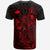 Papua New Guinea T Shirt Papua New Guinea Flag Turtle Hibiscus Red - Polynesian Pride