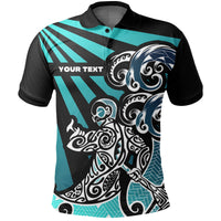 Custom Maori Aotearoa Polo Shirt New Zealand Simple Style LT16 - Polynesian Pride