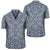 Polynesian Culture Blue White Hawaiian Shirt Unisex Black - Polynesian Pride