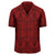 Polynesian Lauhala Mix Red Hawaiian Shirt - Polynesian Pride