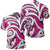 Unisex Polynesian Maori Ethnic Ornament Pink Polo Shirt Unisex Art - Polynesian Pride