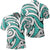 Unisex Polynesian Maori Ethnic Ornament Turquoise Polo Shirt Unisex Art - Polynesian Pride