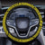 Polynesian Maori Lauhala Yellow Hawaii Steering Wheel Cover with Elastic Edge - Polynesian Pride