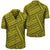 Polynesian Nation Yellow Hawaiian Shirt Unisex Black - Polynesian Pride