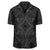 Polynesian Plumeria Mix Gray Black Hawaiian Shirt - Polynesian Pride