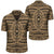 Polynesian Seamless Gold Hawaiian Shirt Unisex Black - Polynesian Pride