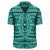 Polynesian Seamless Turquoise Hawaiian Shirt - Polynesian Pride