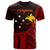 Papua New Guinea T Shirt Porgera Polynesian Patterns Unisex Black - Polynesian Pride