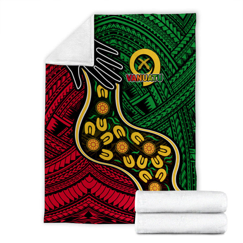 Vanuatu Mix Aboriginal Premium Blanket LT6 - Polynesian Pride
