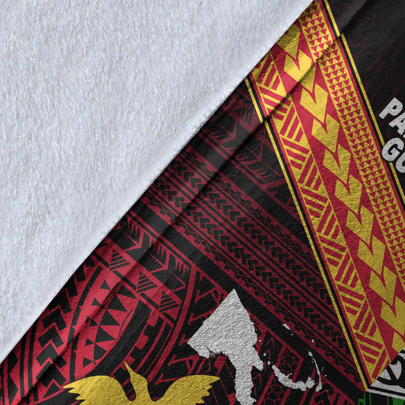 New Zealand And Papua New Guinea Premium Blanket Together - Green LT8 - Polynesian Pride