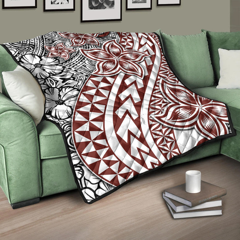 Traditional Polynesian Tribal Tattoo Retro Premium Quilt LT9 - Polynesian Pride