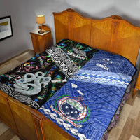 New Zealand And Samoa Premium Quilt Together - Paua Shell LT8 - Polynesian Pride