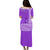 Polynesian Puletasi Dress Tropical Flower Mix Polynesian Pattern Ver.01 LT14 - Polynesian Pride
