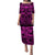 Polynesian Pride Puletasi Dress Polynesian Special Symbol Ver.04 LT14 Pink - Polynesian Pride