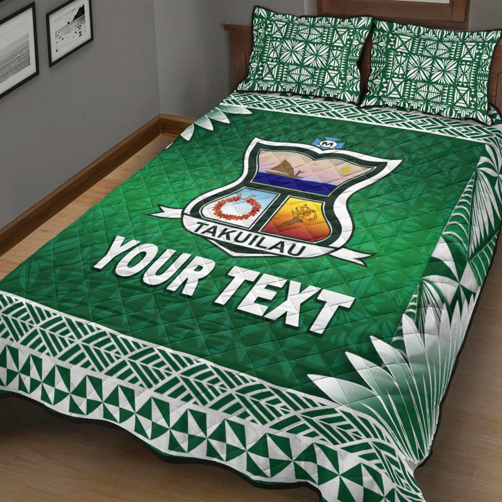 (Custom Personalised) Tonga Takuilau College Quilt Bed Set Simplified Version LT8 - Polynesian Pride