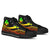 Wallis And Futuna High Top Shoes Reggae - Polynesian Tentacle Tribal Pattern - Polynesian Pride
